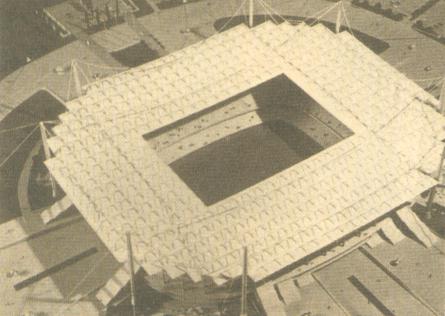 Proyecto nuevo estadio Real Madrid 1973