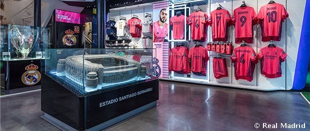 Telefono tienda oficial real madrid